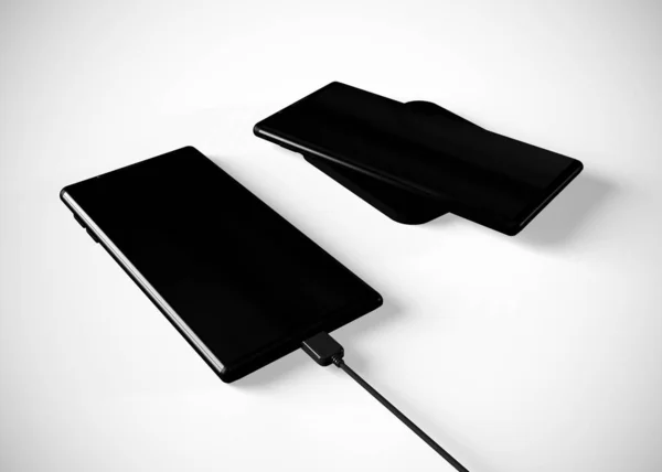 Smartphones Mobile Phones Charge — 스톡 사진