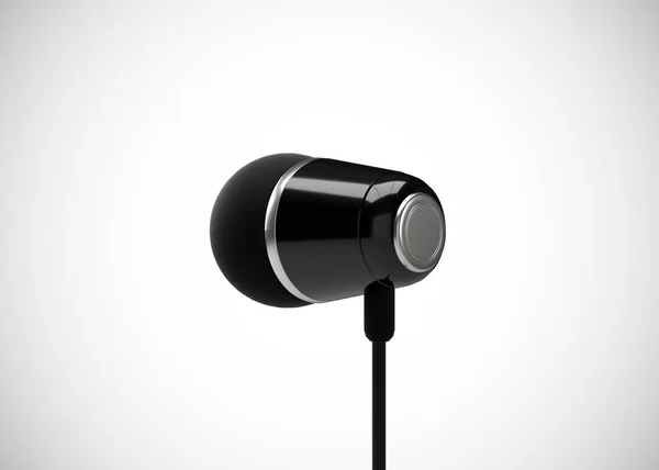 Auricular Ear Earphone3D Render — Fotografia de Stock