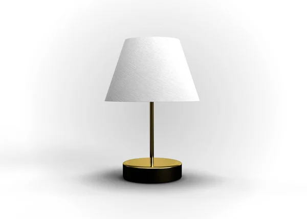 Bedside Lamp Design 3D Render