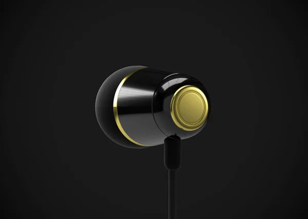Headphone Ear Earphone3D Render — Stock Photo, Image