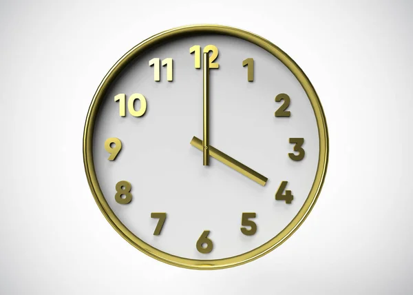 Clock Time Concept Render — 스톡 사진