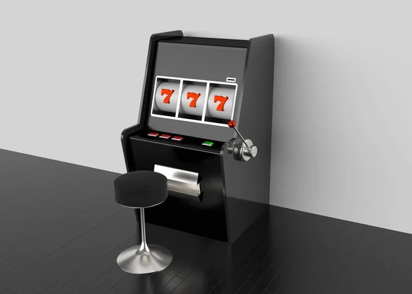 Slot Machine Render — Stock Photo, Image