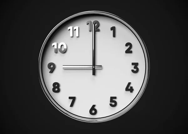 Ρολόι Έννοια Του Χρόνου Render — Φωτογραφία Αρχείου