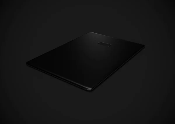 Tablet Black Render Computadora —  Fotos de Stock