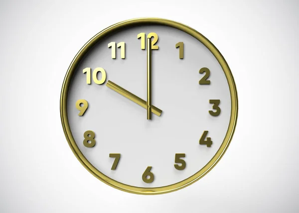 Clock Time Concept Render — 스톡 사진