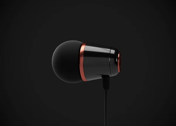 Headphone Ear Earphone3D Render — 스톡 사진