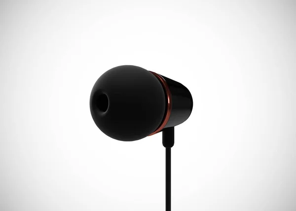 Auricolare Ear Earphone3D Render — Foto Stock