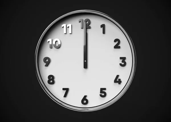 Clock Time Concept Render — ストック写真