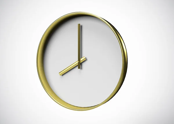 Clock Time Concept Render — 스톡 사진