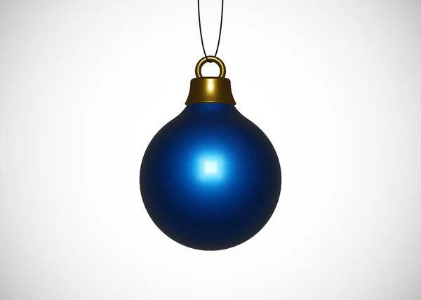 Bauble Navidad Para Árbol Navidad Render — Foto de Stock