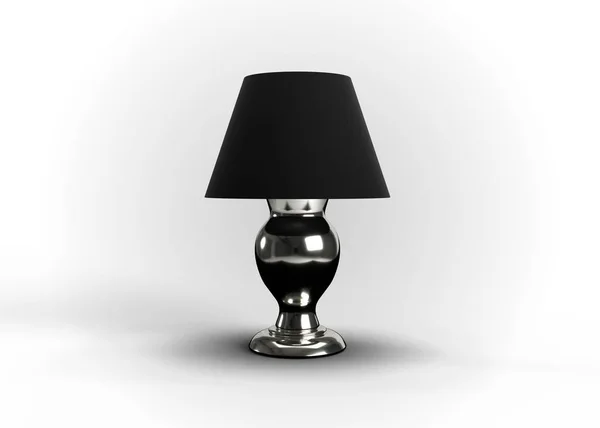 Ágyoldali Lámpa Tervezése Render — Stock Fotó