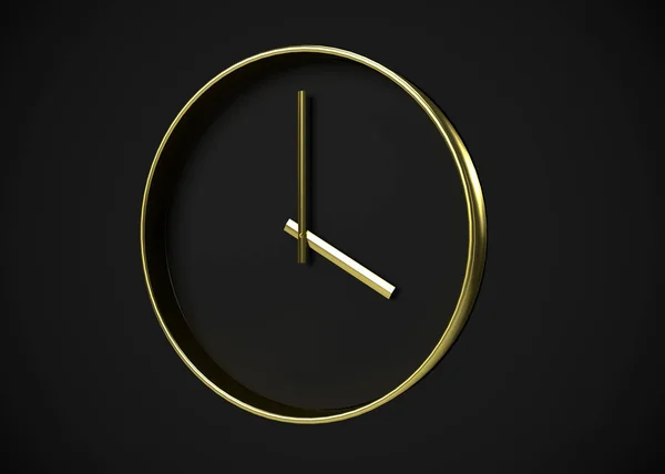 Clock Time Concept Render — ストック写真