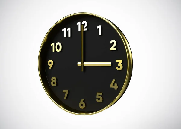 Clock Time Concept Render — Stock Photo, Image