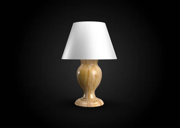 Bedside Lamp Design Render — Stockfoto