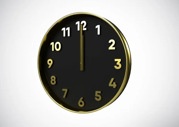 Clock Time Concept Render — 스톡 사진