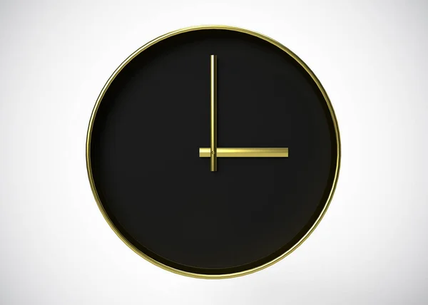 Orologio Concetto Tempo Render — Foto Stock