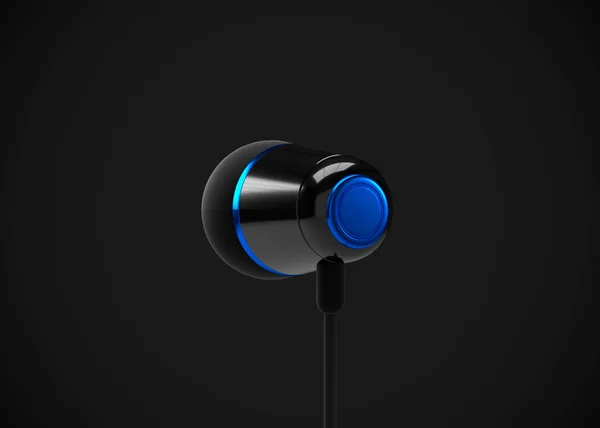 Auricular Ear Earphone3D Render — Fotografia de Stock