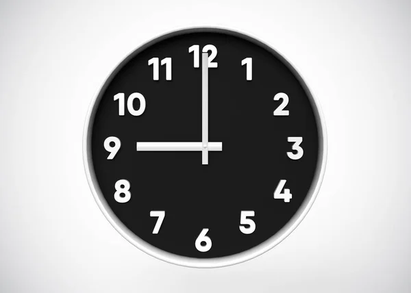 Clock Time Concept Render — Stock Photo, Image