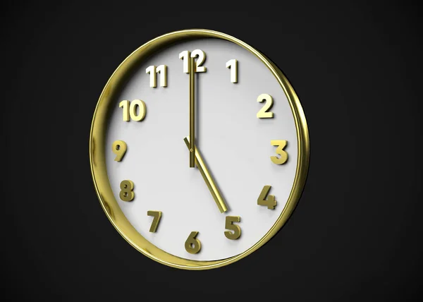 Orologio Concetto Tempo Render — Foto Stock