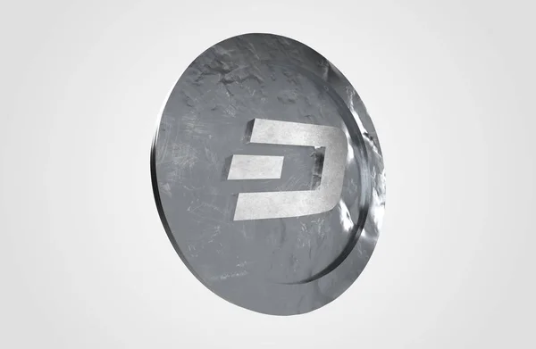 Dash Coin Криптовалюта Render — стокове фото