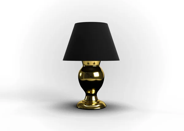 Bedside Lamp Design Render — стоковое фото