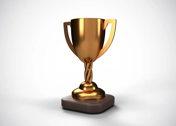 Troféu Prêmio Render — Fotografia de Stock