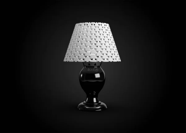 Bedside Lamp Design Render — стоковое фото
