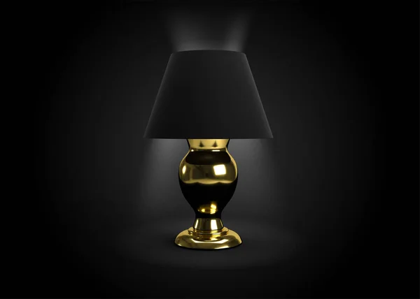 Nachttischlampe Design Render — Stockfoto