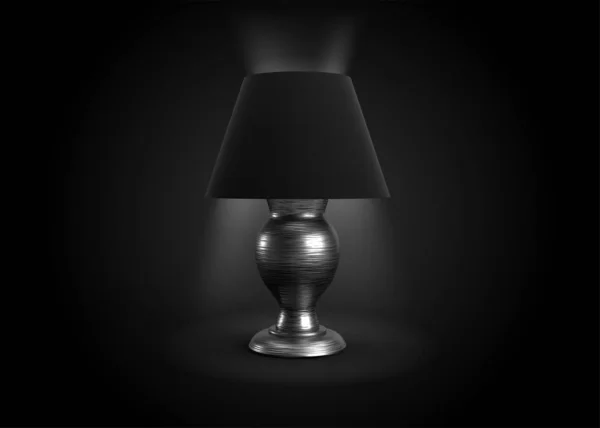 Bedside Lamp Design Render — стоковое фото