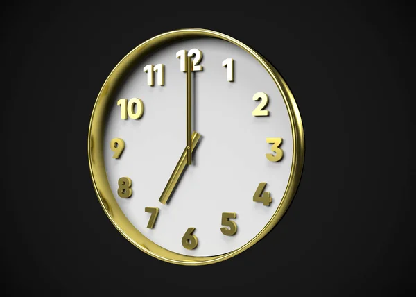 Clock Time Concept Render — 스톡 사진