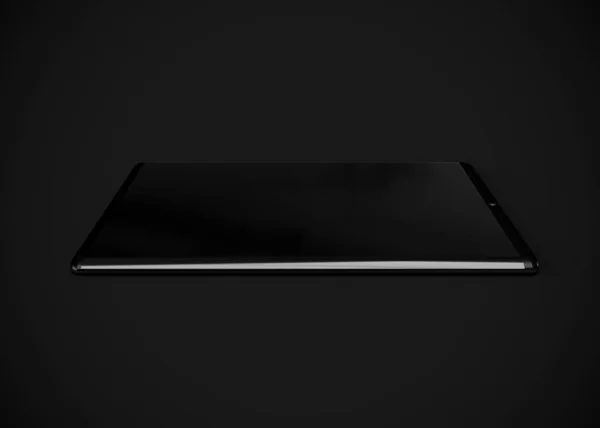 Tablet Black Render Computer — Stock Photo, Image