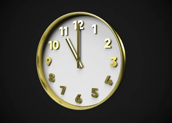 Clock Time Concept Render — 스톡 사진