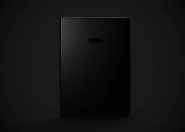 Tablet Black Render Εικονογράφηση — Φωτογραφία Αρχείου
