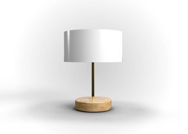 Yatak başı lambası tasarımı 3d Hazırlama