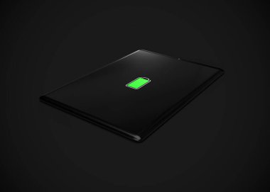 Tablet Siyah 3d Hazırlama, bilgisayar