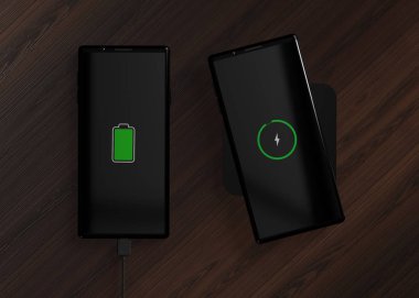 Akıllı telefonlar, cep telefonları, şarj