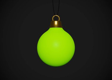 Xmas Ağacı için Noel Bauble 3D Hazırlama