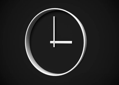 Saat, Zaman kavramı 3d Hazırlama