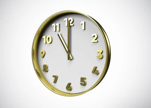 Horloge Concept Temps Render — Photo