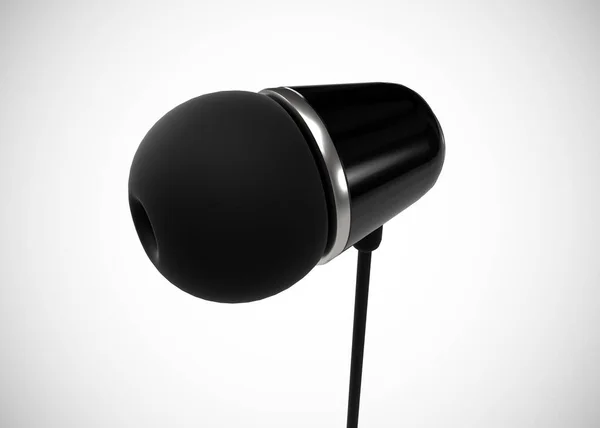 Hörlurar Ear Earphone3D Render — Stockfoto