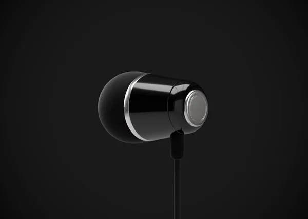 Headphone Ear Earphone3D Render — Stock Photo, Image