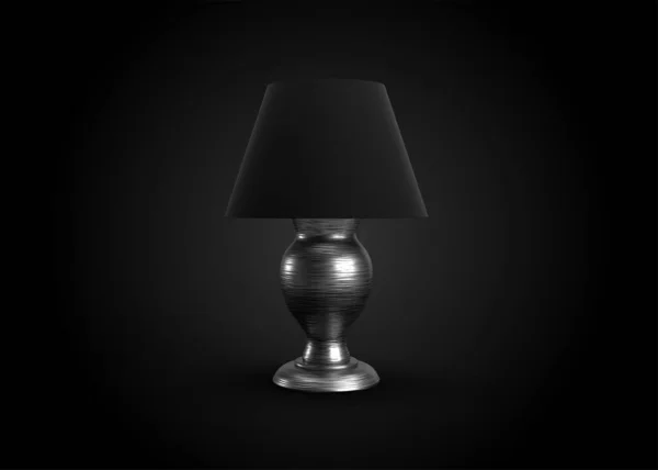 Nachttischlampe Design Render — Stockfoto