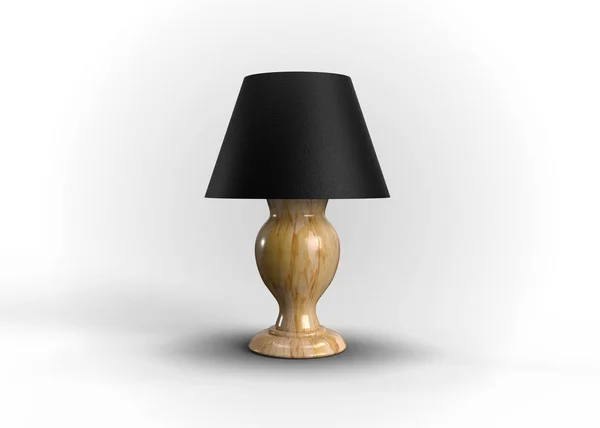 Bedside Lamp Design Render — 스톡 사진