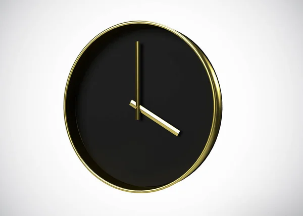 Reloj Concepto Tiempo Render —  Fotos de Stock