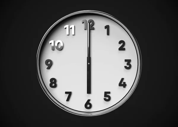 Clock Time Concept Render — Stock Photo, Image