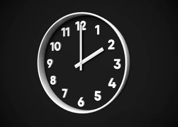 Relógio Conceito Tempo Render — Fotografia de Stock