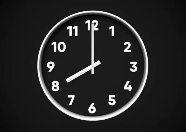 Часы Концепция Времени Рендер — стоковое фото