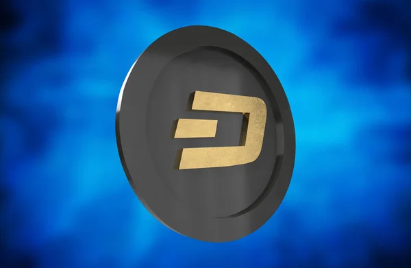 Cryptocurrency Render Dash Coin — Foto Stock