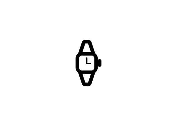 Ilustracja Wektora Ikony Smartwatch — Wektor stockowy