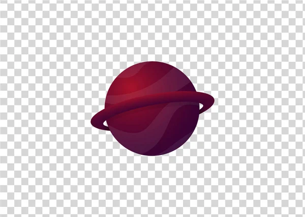 Planet Cosmos Space Vector Illustration — 스톡 벡터